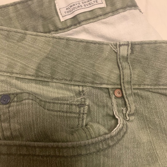 Camo green skinny jeans - Picture 4 of 4